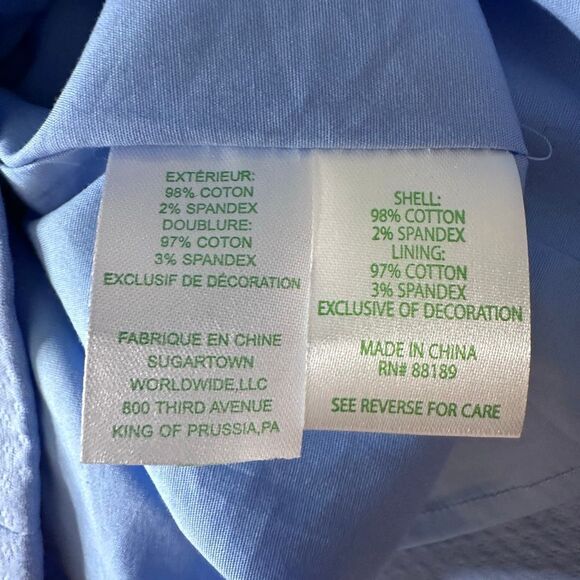 Lilly Pulitzer Valli Shift Dress in Blue Peri Size 10 - Picture 4 of 15